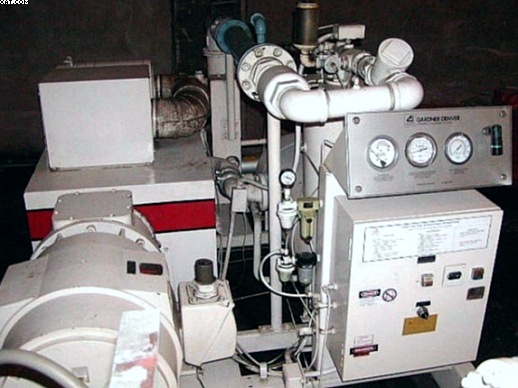 GARDNER DENVER 150 hp Screw Compressors, 1982 yr,